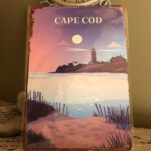 Cape Cod tin sign